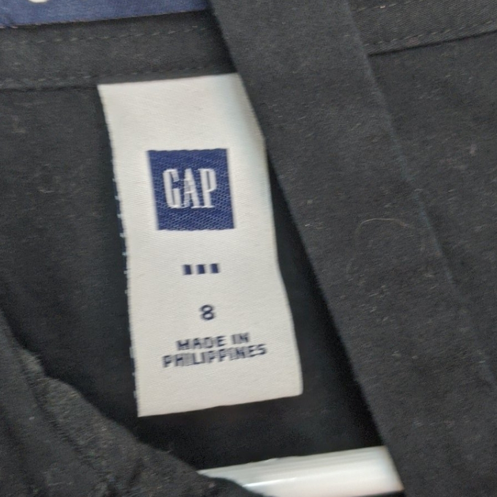 Gap Stretch Midi Button Down Dress - image 2